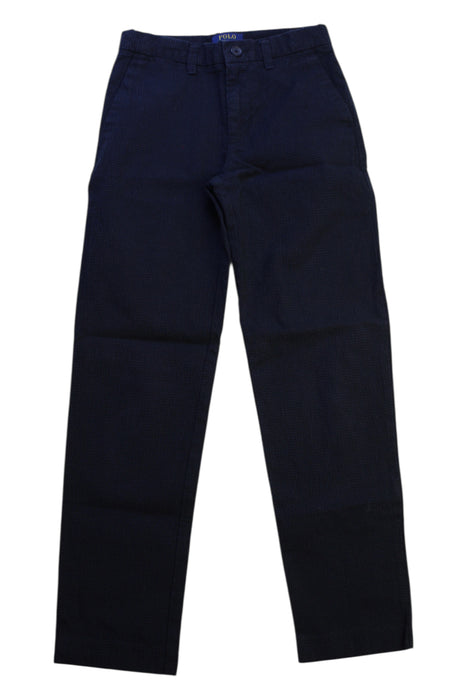 A Navy Dress Pants from Polo Ralph Lauren in size 7Y for boy. (Front View)