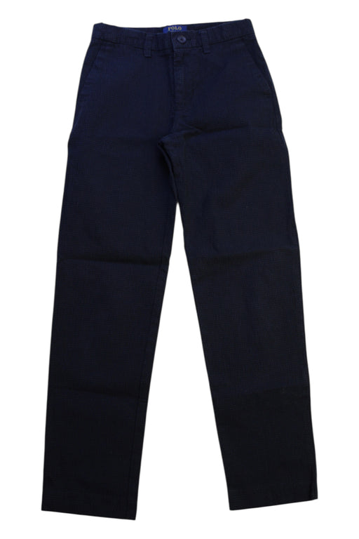 A Navy Dress Pants from Polo Ralph Lauren in size 7Y for boy. (Front View)