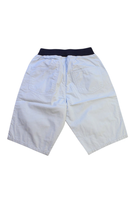 A White Shorts from Petit Bateau in size 8Y for boy. (Back View)