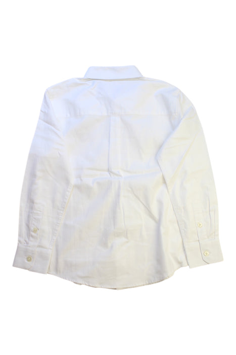 A White Long Sleeve Shirts from Nicholas & Bears in size 10Y for boy. (Back View)
