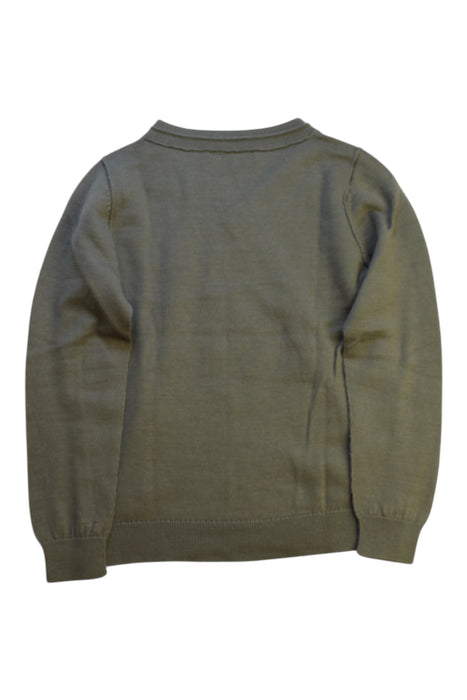 A Green Knit Sweaters from Bonpoint in size 8Y for boy. (Back View)