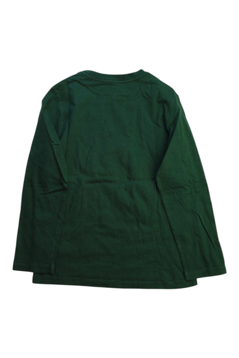 A Green Long Sleeve T Shirts from Polo Ralph Lauren in size 7Y for boy. (Back View)