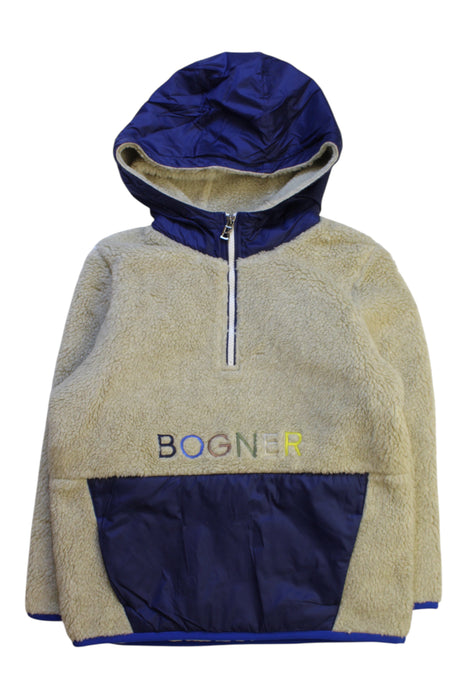 A Blue Hooded Sweatshirts from Bogner in size 7Y for neutral. (Front View)