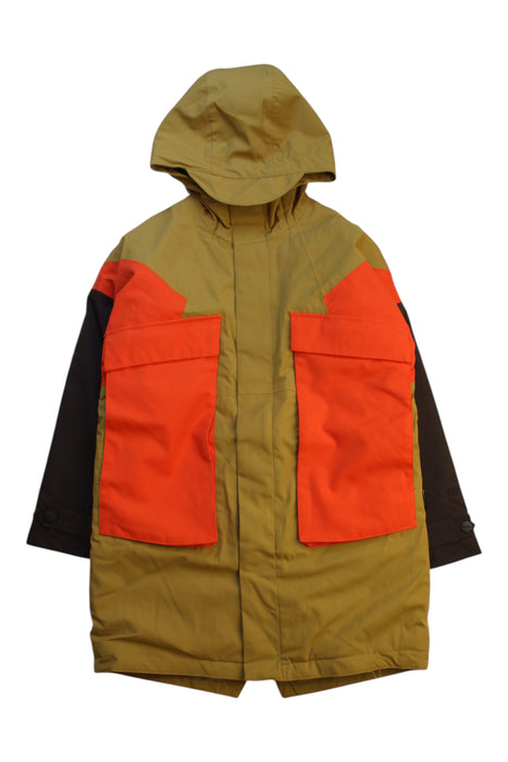 A Multicolour Coats from Gosoaky in size 7Y for neutral. (Front View)