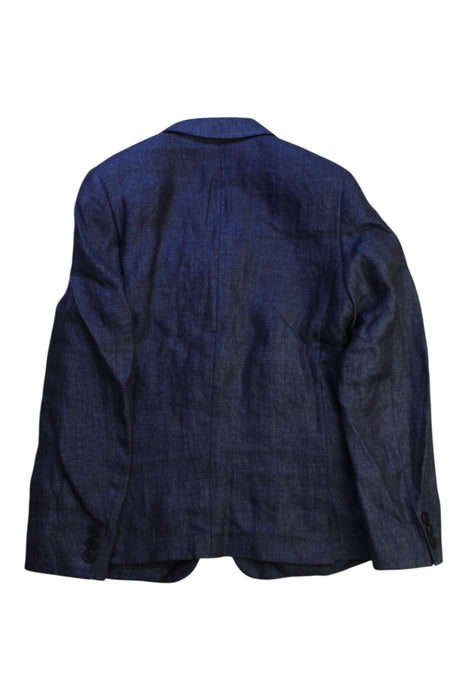 A Navy Blazers from Dal Lago in size 11Y for boy. (Back View)