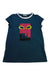 A Blue Short Sleeve T Shirts from Fendi in size 10Y for girl. (Front View)