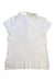 A White Short Sleeve Polos from Polo Ralph Lauren in size 7Y for girl. (Back View)