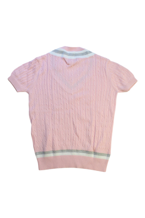 A Pink Sweater Vests from Nicholas & Bears in size 4T for girl. (Back View)