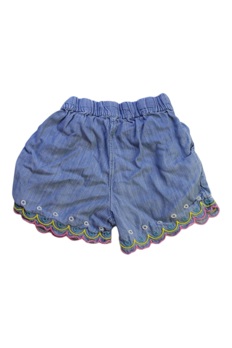A Blue Shorts from Boden in size 5T for girl. (Back View)