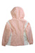 A Pink Rain Jackets from Fila in size 5T for girl. (Back View)