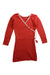 A Red Long Sleeve Dresses from Excuse My French in size 4T for girl. (Front View)