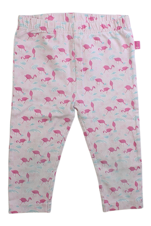A Pink Leggings from Jojo Maman Bébé in size 3T for girl. (Front View)