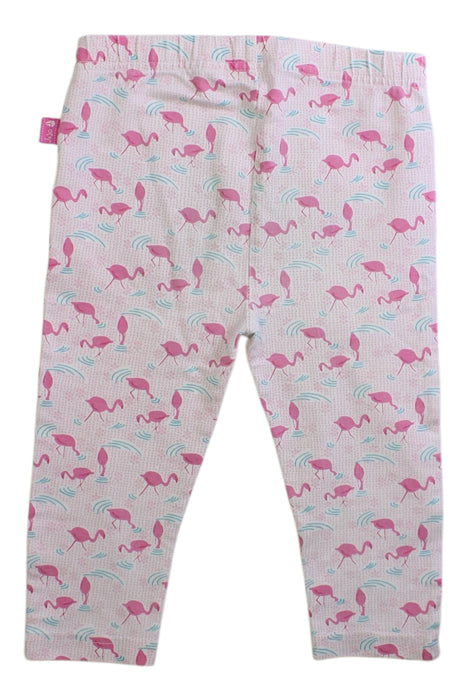 A Pink Leggings from Jojo Maman Bébé in size 3T for girl. (Back View)