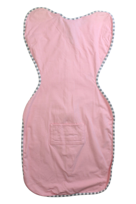 A Pink Swaddles from Love To Dream in size 3-6M for girl. (Back View)