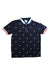A Navy Short Sleeve Polos from Jacadi in size 12Y for boy. (Front View)