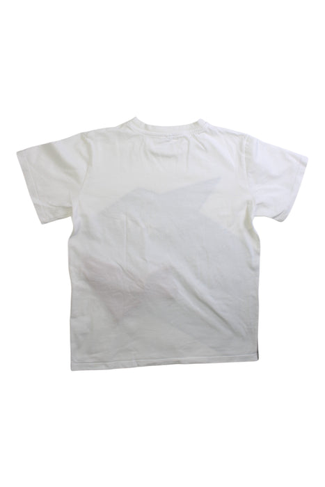 A White Short Sleeve T Shirts from Stella McCartney in size 10Y for boy. (Back View)
