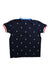 A Navy Short Sleeve Polos from Jacadi in size 10Y for boy. (Back View)