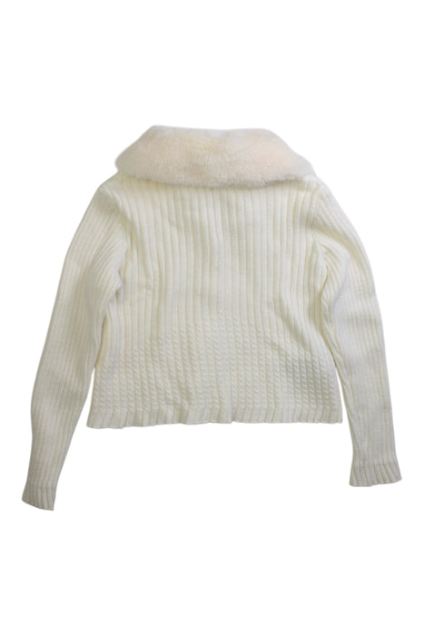 A White Long Sleeve Tops from Mayoral in size 6T for girl. (Back View)