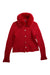 A Red Cardigans from Mayoral in size 6T for girl. (Front View)