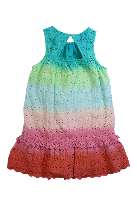 A Multicolour Sleeveless Dresses from Hatley in size 4T for girl. (Back View)
