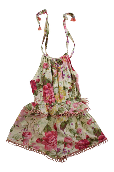 A Multicolour Sleeveless Rompers from Zimmermann in size 4T for girl. (Back View)