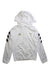 A White Lightweight Jackets from Adidas in size 7Y for boy. (Front View)