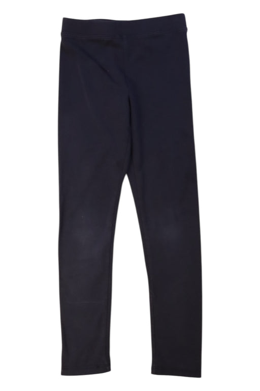 A Black Leggings from Crewcuts in size 6T for girl. (Front View)