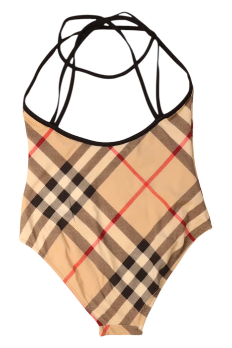 A Multicolour Swimsuits from Burberry in size 8Y for girl. (Back View)