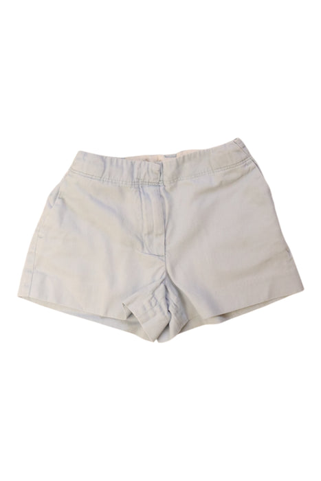 A White Shorts from Crewcuts in size 8Y for girl. (Front View)
