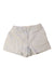 A White Shorts from Crewcuts in size 8Y for girl. (Front View)