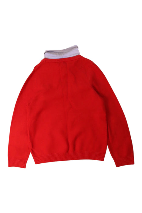 A Red Knit Sweaters from Balabala in size 5T for boy. (Back View)