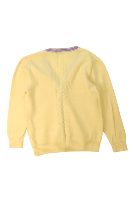 A Yellow Cardigans from Nicholas & Bears in size 6T for boy. (Back View)