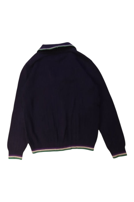 A Navy Cardigans from As Little As in size 5T for boy. (Back View)