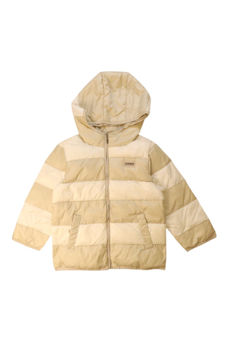 A Beige Puffer/Quilted Coats & Outerwear from Nicholas & Bears in size 4T for boy. (Front View)