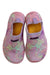A Pink Aqua Shoes from Minnex in size 3T for girl. (Back View)
