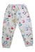 A White Sweatpants from Petit Bateau in size 5T for girl. (Front View)