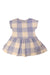 A Blue Short Sleeve Dresses from Peter Alexander in size 2T for girl. (Front View)