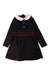 A Black Coats from Jacadi in size 6T for girl. (Front View)