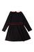 A Black Coats from Jacadi in size 6T for girl. (Back View)