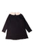 A Black Long Sleeve Dresses from Jacadi in size 5T for girl. (Back View)