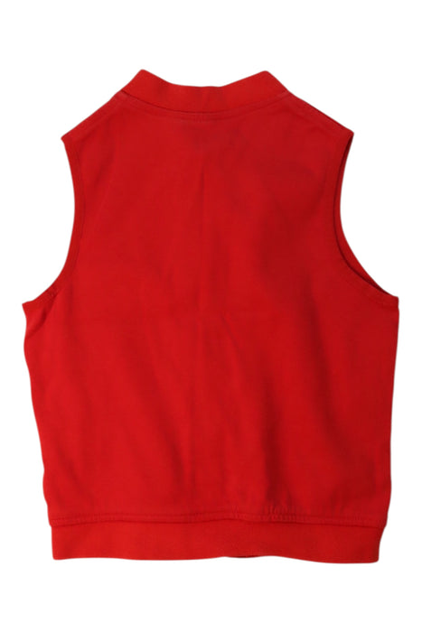 A Red Outerwear Vests from Polo Ralph Lauren in size 4T for girl. (Back View)