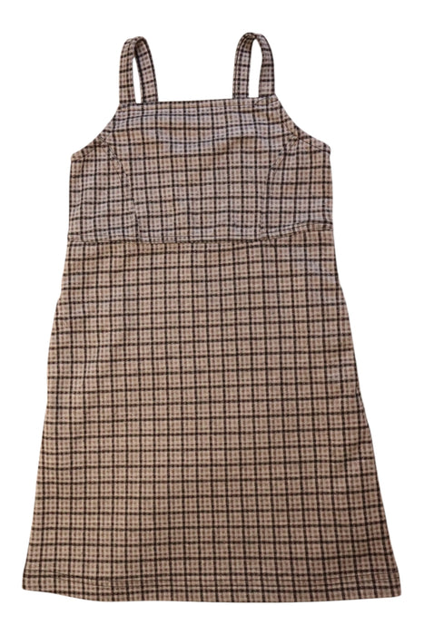 A Brown Sleeveless Dresses from Abercrombie & Fitch in size 5T for girl. (Front View)