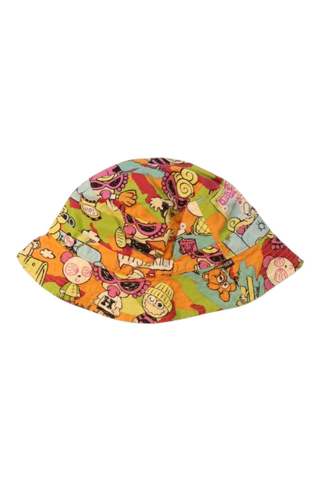 A Multicolour Sun Hats from Hysteric Mini in size O/S for girl. (Front View)
