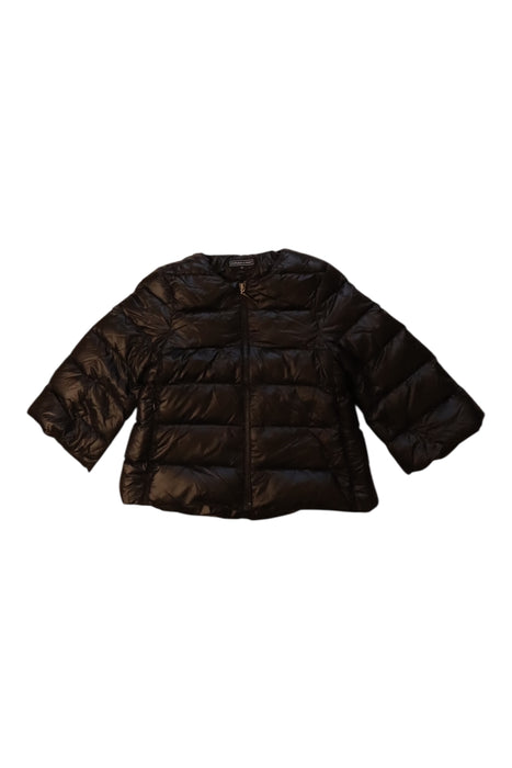 A Black Puffer/Quilted Coats & Outerwear from Nicholas & Bears in size 6T for girl. (Front View)