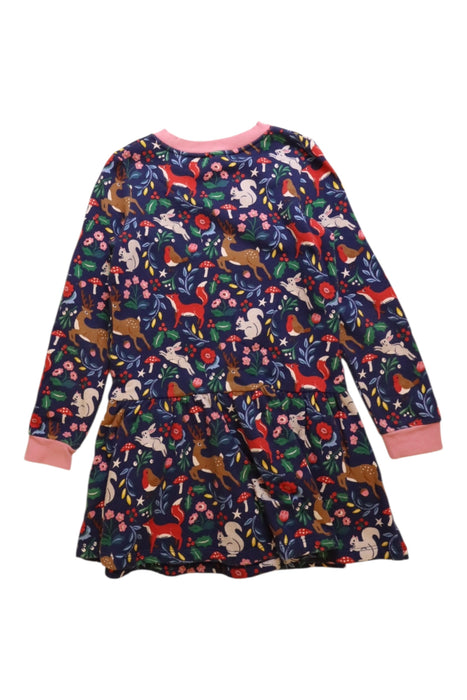 A Multicolour Long Sleeve Dresses from Boden in size 9Y for girl. (Back View)