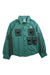 A Green Lightweight Jackets from Nike in size 10Y for boy. (Front View)