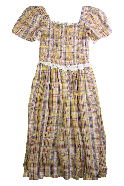A Multicolour Short Sleeve Dresses from the new society in size 14Y for girl. (Front View)