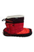 A Red Winter Boots from Timberland in size 12Y for girl. (Front View)
