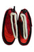 A Red Winter Boots from Timberland in size 12Y for girl. (Back View)
