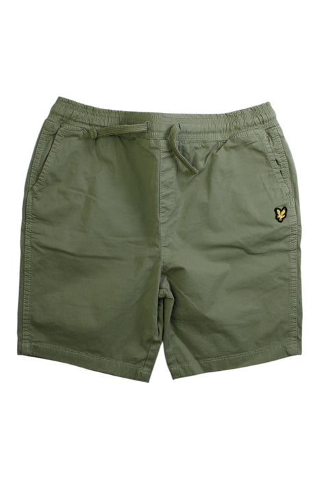 A Green Shorts from Lyle & Scott in size 12Y for boy. (Front View)